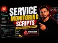 Linux Service Monitoring Script Tutorial Production Support Real-Time Practical