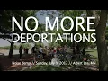 No More Deportations Noise Demo July 9 2017
