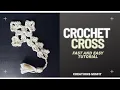 Easy Crochet Cross Tutorial - Bookmark