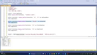 SQL Server 2025 Built-in Regular Expressions