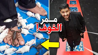 اول شخص يمر فوق الجسر يفوز! 🤯🔥!( مقطع محذوف🤐!! )