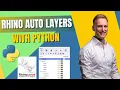 Python in Rhino is simple Here s how to automate layers