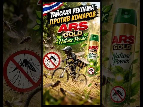 Тайская реклама против комаров ARS NATURE POWER