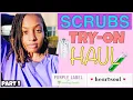 HISTOLOGY UNIFORM ADVANTAGE SCRUBS TRY-ON HAUL 2021