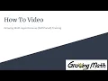 Asynchronous Training - How To