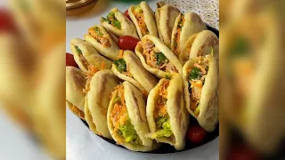 ميني بطبوووط خاوي وخفيف مع حشوة لذيذة💫