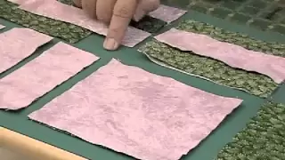 Two Nine Patch Quilt Block Made From Two Square by Billie Lauder