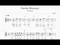 Download Lagu Hamba Menyanyi - Keyboard CHORD \u0026 NOT