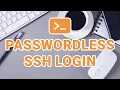 Passwordless SSH Login