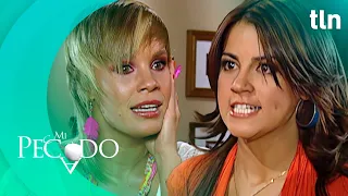 Lucrecia cachetea y corre a Renata por traidora | Mi Pecado Capítulo 37 (Parte 2) | tlnovelas