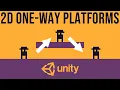 How To Make 2D One-Way Platforms In Unity