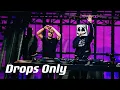 Martin Garrix \u0026 Marshmello | Drops Only @ Red Rocks 2025