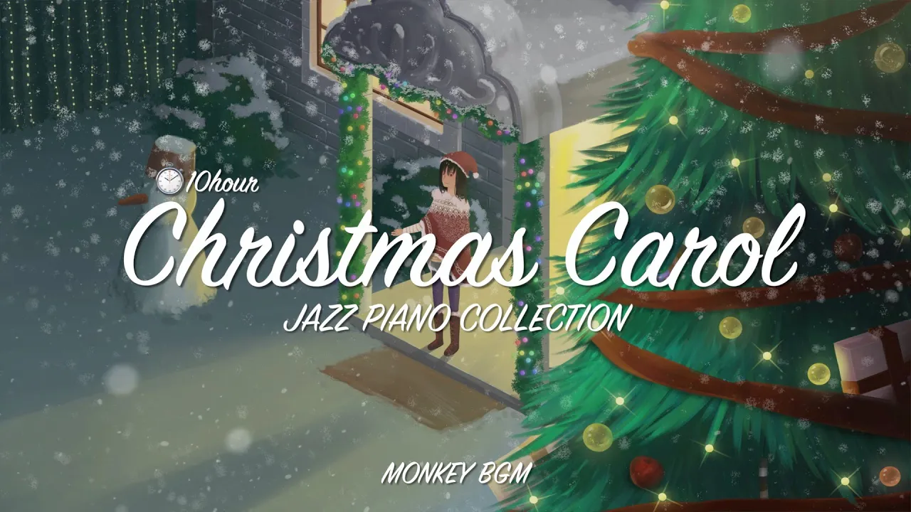 🎅🏻 분위기 있는 재즈 크리스마스 캐롤 모음🎅🏻 / 신나는 크리스마스 캐롤 재즈피아노☃️🎄 / Christmas Carol Jazz Piano Music🎹