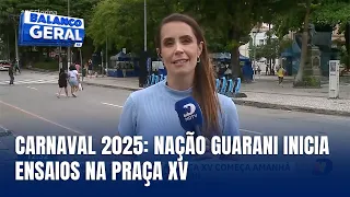 Ensaios para o Carnaval 2025 começam nesta quinta-feira na Praça XV