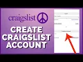 Craigslist Sign Up How to Create Craigslist Account 2023