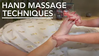 How to Massage the Hand Therapeutic Techniques