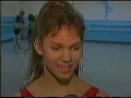 Danee in a segment on tap dancing in the local news