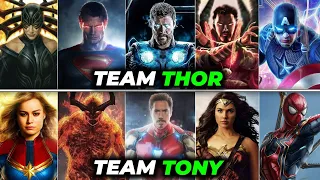 Team Thor VS Team Iron Man in Hindi | SUPERHERO STUD10S