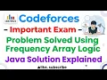 Codeforces - Important Exam