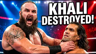 Braun Strowman vs The Great Khali - Iron Man Match