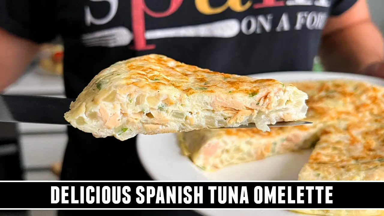 Spanish Tuna Omelette   AUTHENTIC & Delicious 20 Minute Recipe