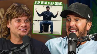 Luke Bryan on the Viral Reaction To "Fish Hunt Golf Drink"