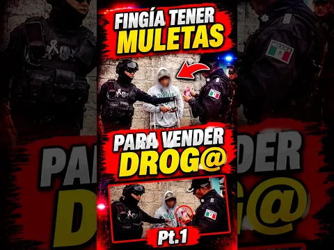 Muletas llenas de Drog@!! 😨😡