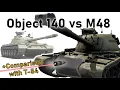 Download Lagu SUPERCHARGED T-54 vs M48 | Object 140 \u0026 T-54 Comparison | Armour Penetration Simulation