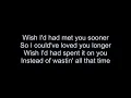 Adam Doleac- Coulda Loved You Longer Lyrics
