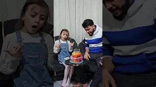بابا اكلي كيكه عيد الميلاد عيد ميلاد حزين هابي بيراثدي براء وسميرة 