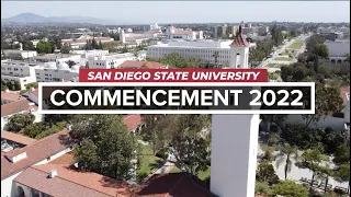 SDSU Commencement - Ceremony Schedule 2022