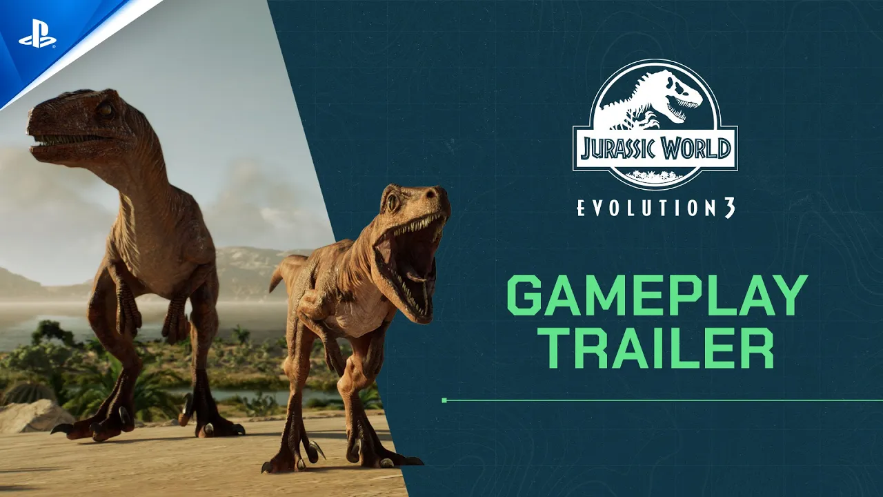 Jurassic World Evolution 3 - Gameplay Trailer | PS5 Games