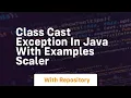 class cast exception in java with examples scaler