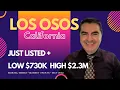 Los Osos CA just listed market news Realtor report on low and highest priced homes for sale