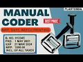 Manual Date MRP Exp Date Batch coding machine Easy MRP MFG printing on pouches