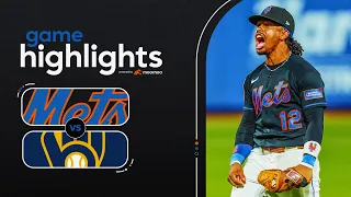 Brewers vs Mets Game Highlights 26 MLB Highlights