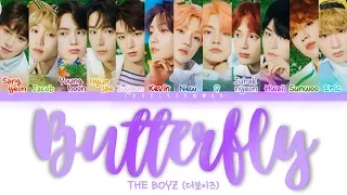 Download THE BOYZ (더보이즈) – Butterfly (몽중) Lyrics (Color Coded Han/Rom/Eng) MP3