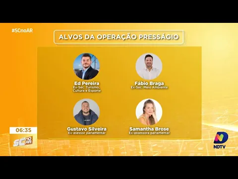 Operação Presságio: exoneração de secretários municipais em Florianópolis