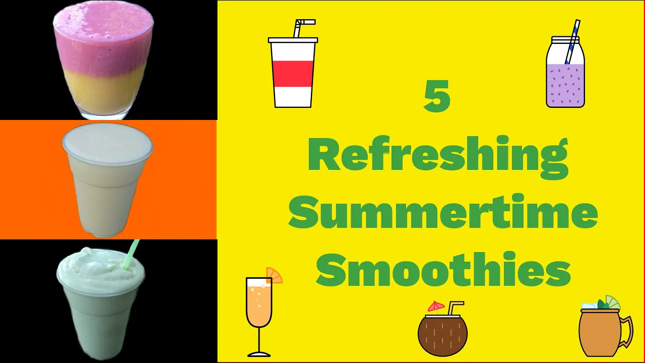 5 Summertime Smoothies To Make You Feel Refreshed