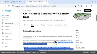 Kaggle Sensor Data Visualization Building a BFRB Dashboard with AI