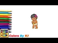 Baby Disney Princess Moana Coloring Pages Coloring Book - Moana