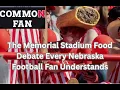 The Memorial Stadium Food Debate Every Nebraska Football Fan Understands