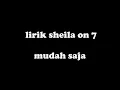 Sheila on 7 - Mudah Saja Lirik (HD QUALITY)