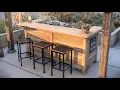 Weekend DIY Build a Home Bar from Scratch