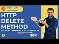 Postman Tutorial in Hindi - HTTP Delete Method explanation