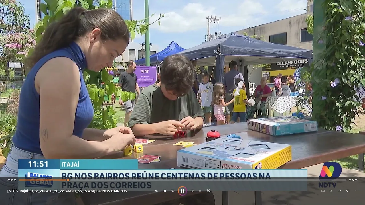 BG Nos Bairros reúne moradores em evento gratuito na Praça dos Correios