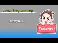 Class 12th Maths Chapter 12 Introduction to Linear Programming Example 3 NCERT