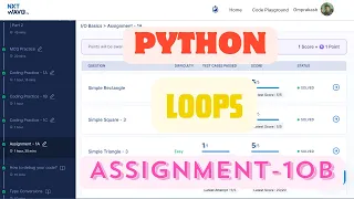 Assignment-10B Loops Python Nxtwave