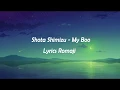 Lagu Shota Shimizu - My Boo Lyrics Romaji