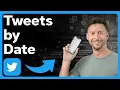 How To Check Old Tweets In Twitter